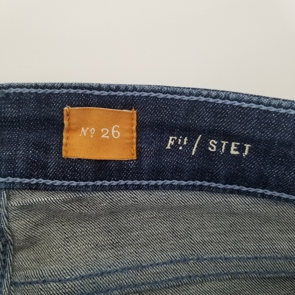 Anthropologie Pilcro Stet Slim Bootcut Jeans Dark Wash Size 26 - Picture 3 of 14